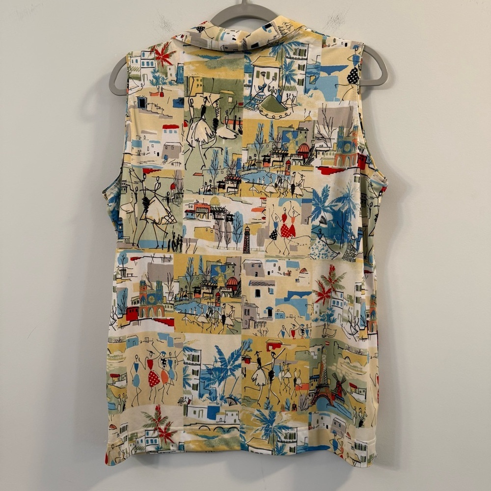 Sport Haley Multicolor Sleeveless Blouse - Picture 3 of 3